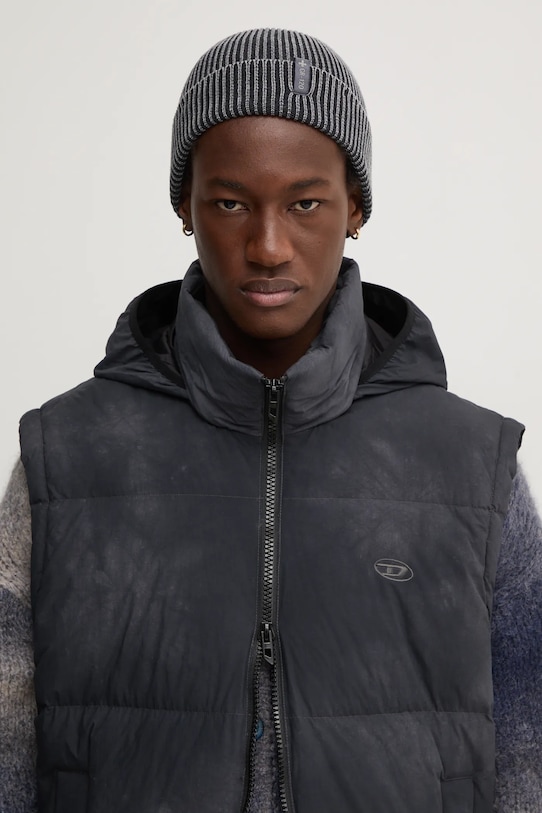 Diesel bezrękawnik puchowy W-RAVEEL-SL A14403.0CBCS szary