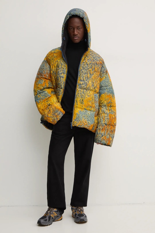 Diesel geaca W-BOGAERT A14520.0NKBJ galben AW24