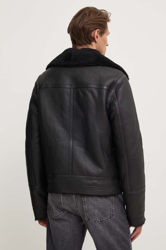 Îmbrăcăminte IRO geaca de piele MP137RAITO negru