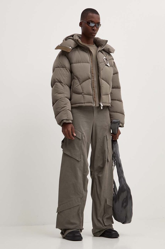 Пуховая куртка Heliot Emil HE.M.02.093 коричневый AW24