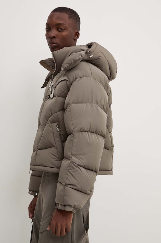 Heliot Emil kurtka puchowa brązowy HE.M.02.093