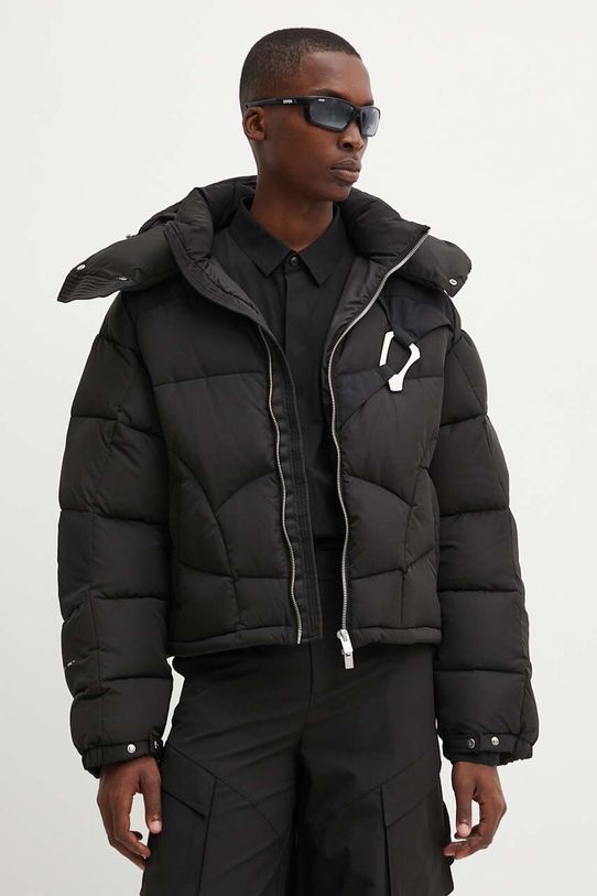 Heliot Emil geaca de puf cu captuseala negru HE.M.02.093