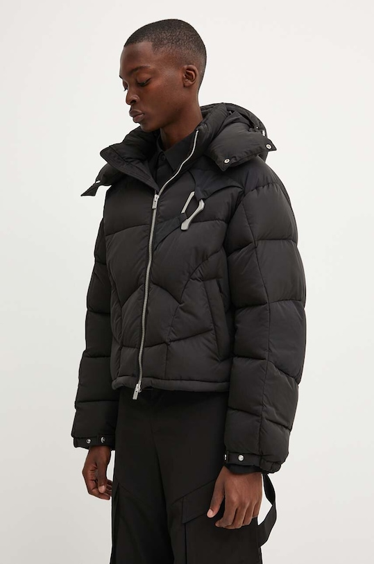 Heliot Emil geaca de puf negru HE.M.02.093