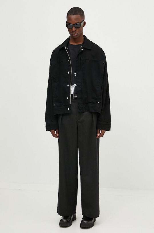 Heliot Emil kurtka jeansowa PREAW24.M.02.121.BLK01 czarny AW24
