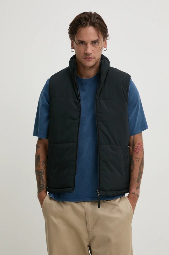 Obojstranná vesta Hollister Co. KI332.4061.900 čierna AW24