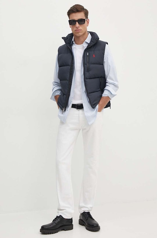 Polo Ralph Lauren vesta de puf 710940236 negru AW24