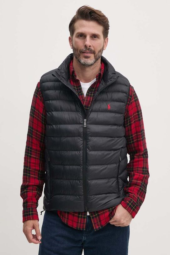 Polo Ralph Lauren vesta cu captuseala negru 710949962