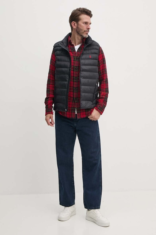 Polo Ralph Lauren vesta 710949962 negru SS25