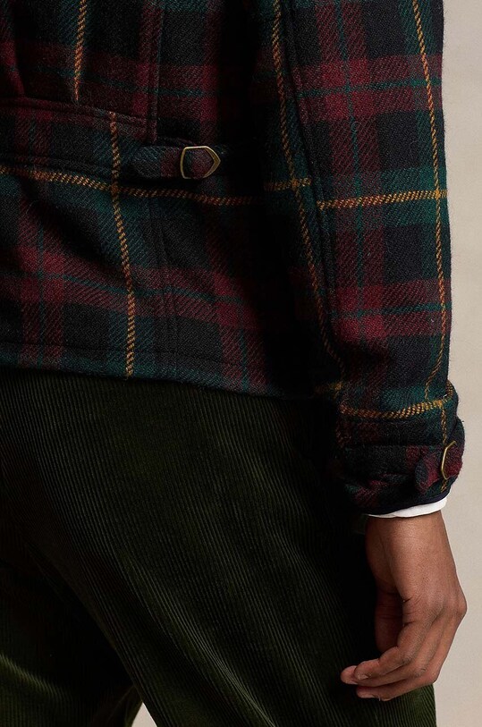 Вовняна куртка Polo Ralph Lauren 710850709 барвистий