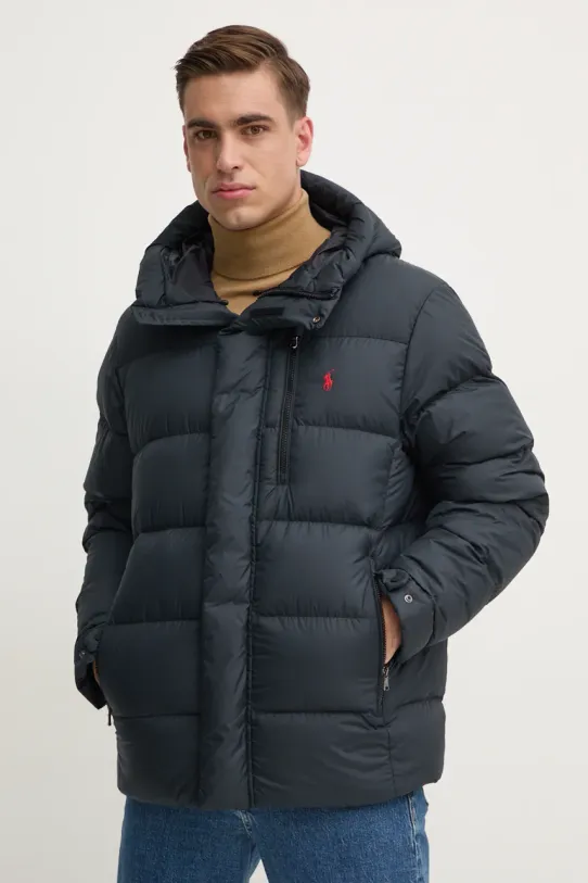 Пухено яке Polo Ralph Lauren с изолация черен 710950911