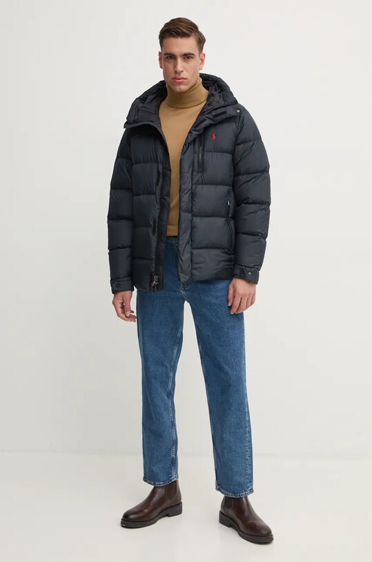 Polo Ralph Lauren geaca de puf 710950911 negru AW24
