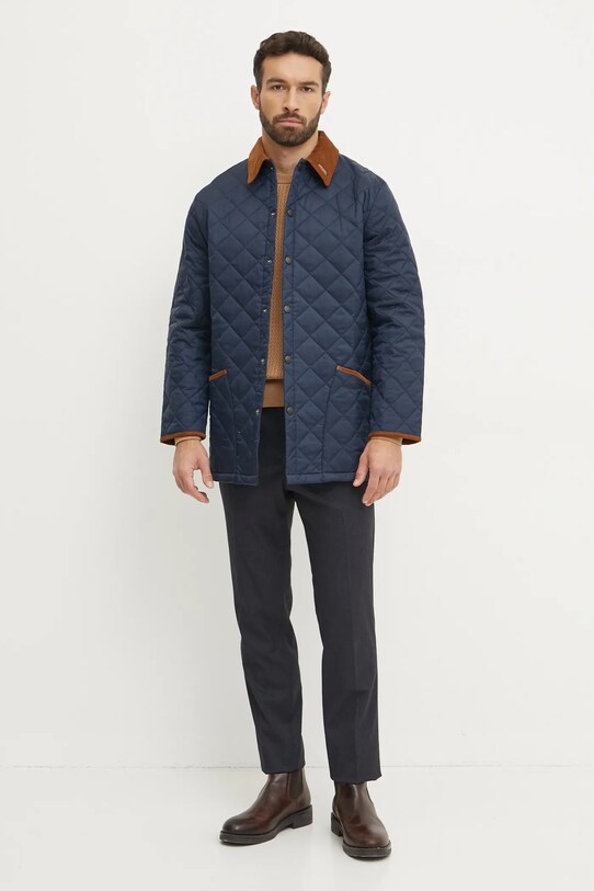 Barbour geaca 30th Anniversary Liddesdale Quilted Jacket MQU1816 bleumarin AW24