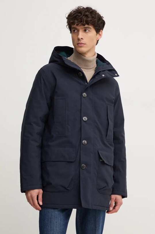 Barbour geaca Winter Beaufort Waterproof Parka bleumarin MWB1126