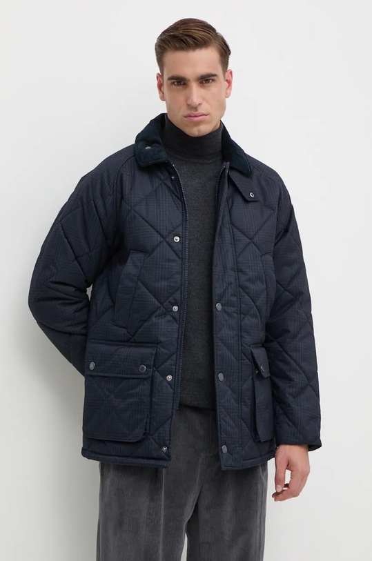 Barbour kurtka Winter Bedale bez kaptura granatowy MQU1807