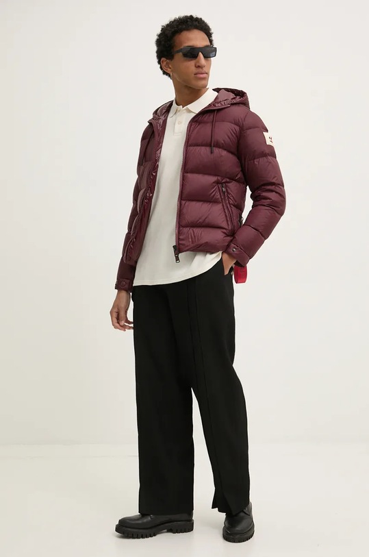 After Label geaca de puf VERBIERN051 burgundia AW24