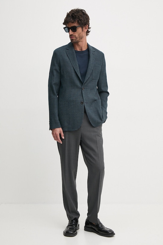 Vlnené sako Paul Smith M1R.2321.N01812 tmavomodrá AW24