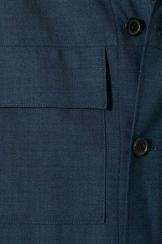 Paul Smith jachetă de cămașă din lână M1R.703Y.M02212