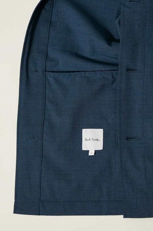Paul Smith jachetă de cămașă din lână M1R.703Y.M02212
