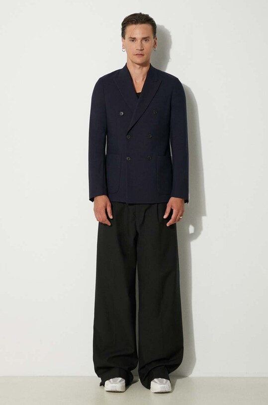 Шерстяной пиджак Paul Smith M1R.2320.N01746 тёмно-синий AW24