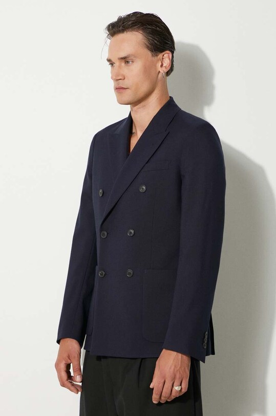 Шерстяной пиджак Paul Smith тёмно-синий M1R.2320.N01746