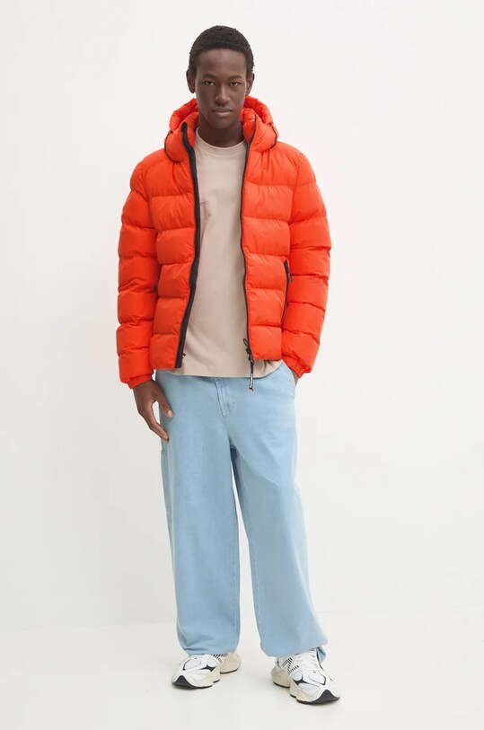 Superdry kurtka M5011905A.WZT pomarańczowy AW24