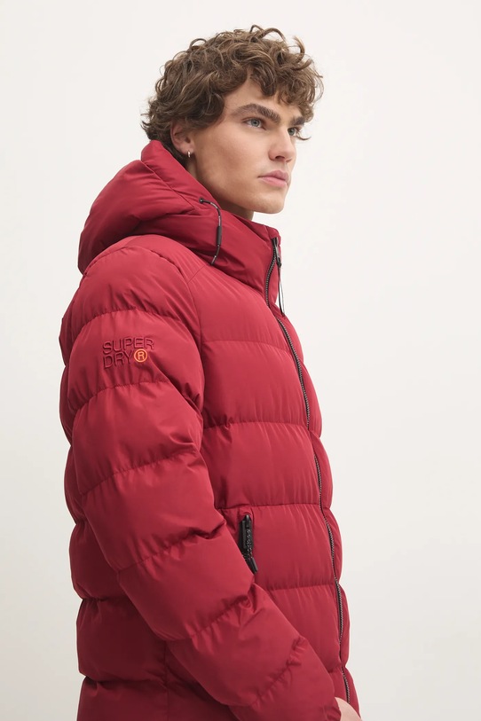 Superdry kurtka M5011905A.Z6Q bordowy