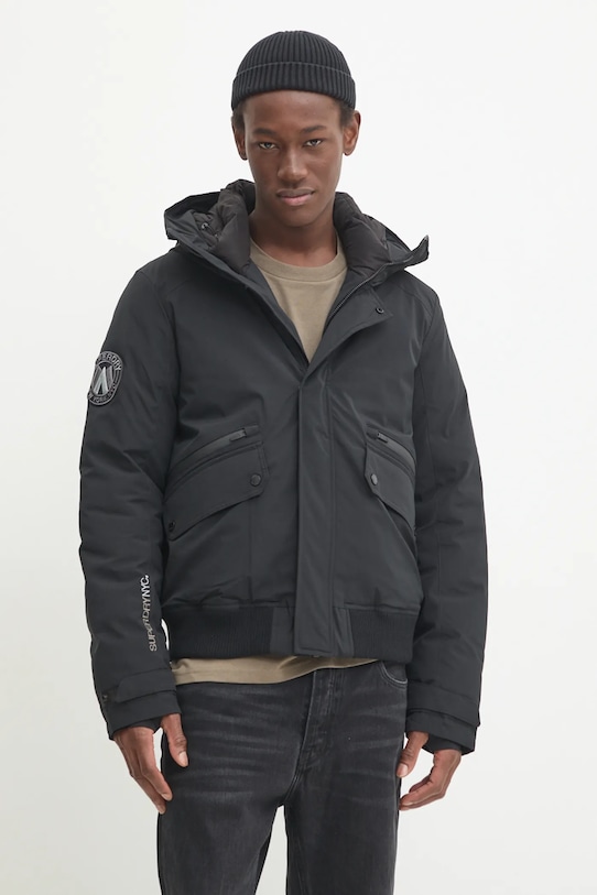 Яке Superdry с изолация черен M5011908A.02A