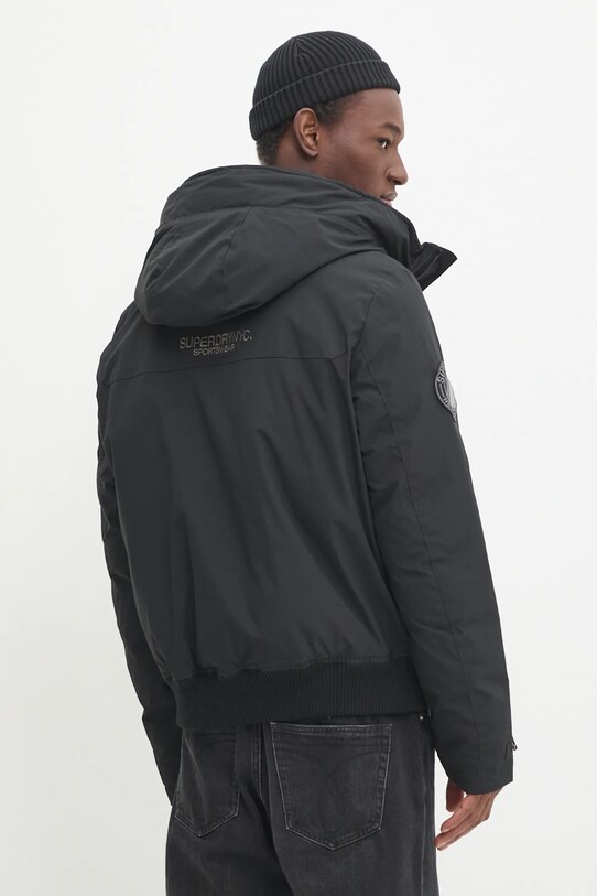 Дрехи Яке Superdry M5011908A.02A черен