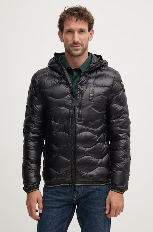 Péřová bunda Blauer s podšívkou černá 24WBLUC03030