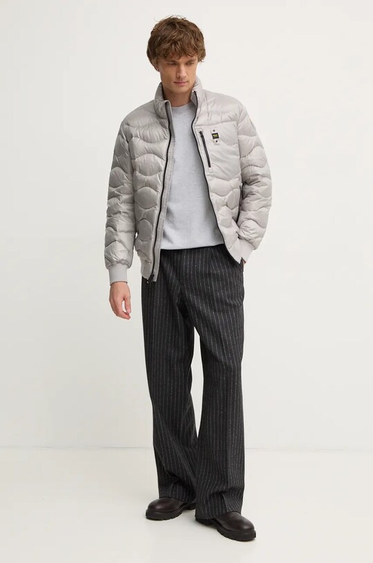 Пуховая куртка Blauer 24WBLUC03031 серый AW24