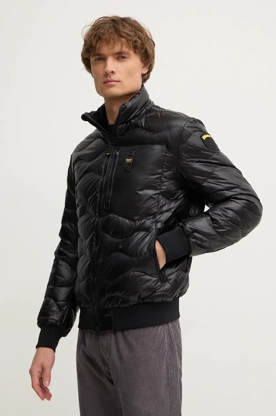 Blauer kurtka puchowa bez kaptura czarny 24WBLUC03031