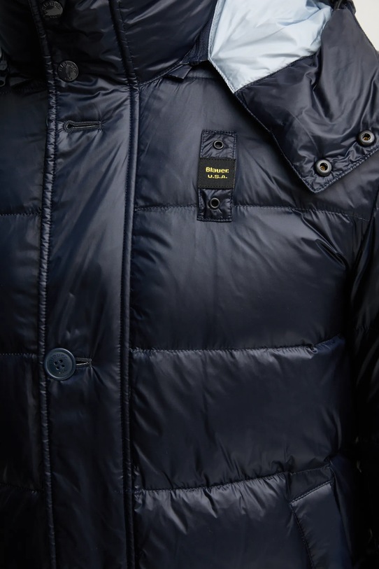 Péřová bunda Blauer 24WBLUK03027 námořnická modř