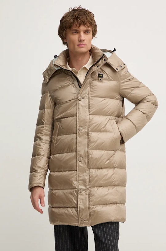 Páperová bunda Blauer zateplené béžová 24WBLUK03027