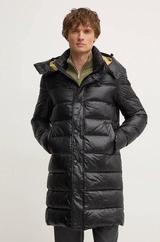 Пуховая куртка Blauer с утеплением чёрный 24WBLUK03027