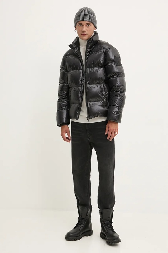MOOSE KNUCKLES geacă de puf Kings M34MJ144H1 negru AW24