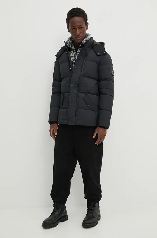 Пуховая куртка MOOSE KNUCKLES Everest 3Q M34MJ196 чёрный AW24