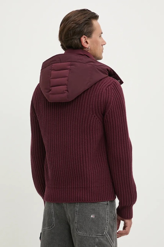 Îmbrăcăminte MOOSE KNUCKLES geacă de puf Maple M34MK660 burgundia