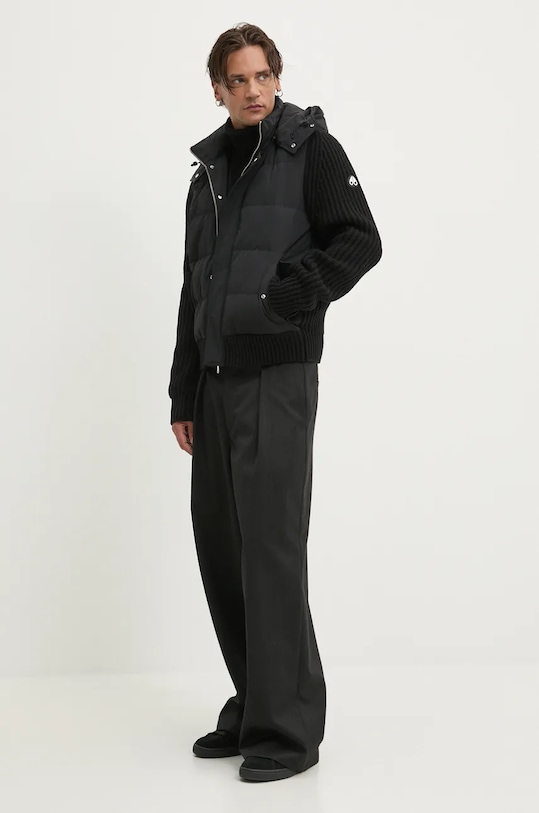 Pernata jakna MOOSE KNUCKLES Maple M34MK660 crna AW24