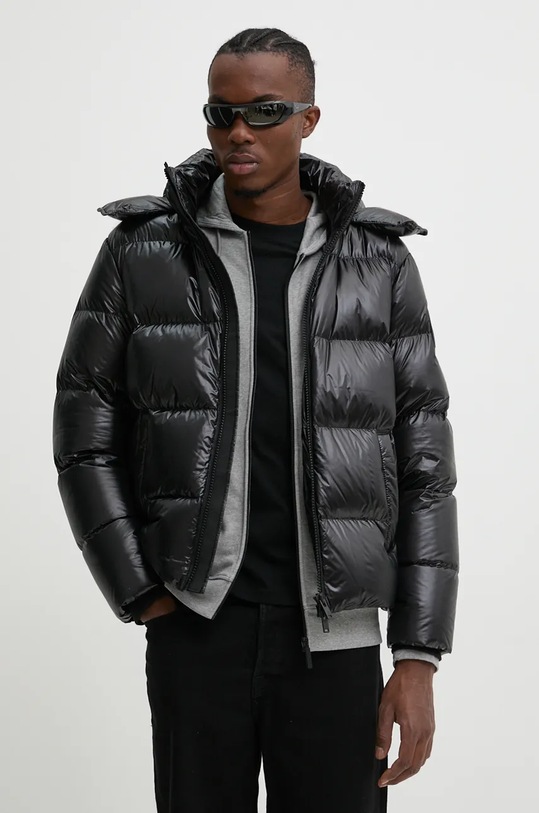 MOOSE KNUCKLES piumino nero M34MJ144S