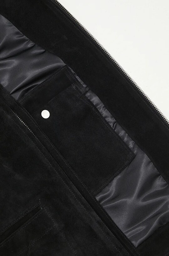 Замшева куртка Filling Pieces Leather Jacket Suede 75922791861 чорний