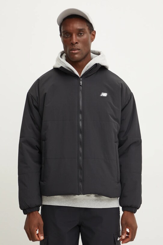 New Balance geaca cu captuseala negru MJ44581BK