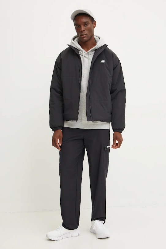 Bunda New Balance MJ44581BK černá AW24