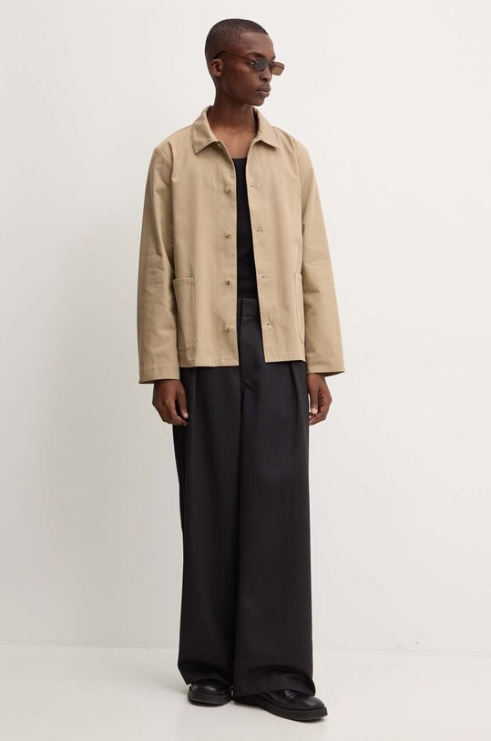 Куртка A.P.C. veste kerlouan logo COGEW.H03205 бежевый AW24