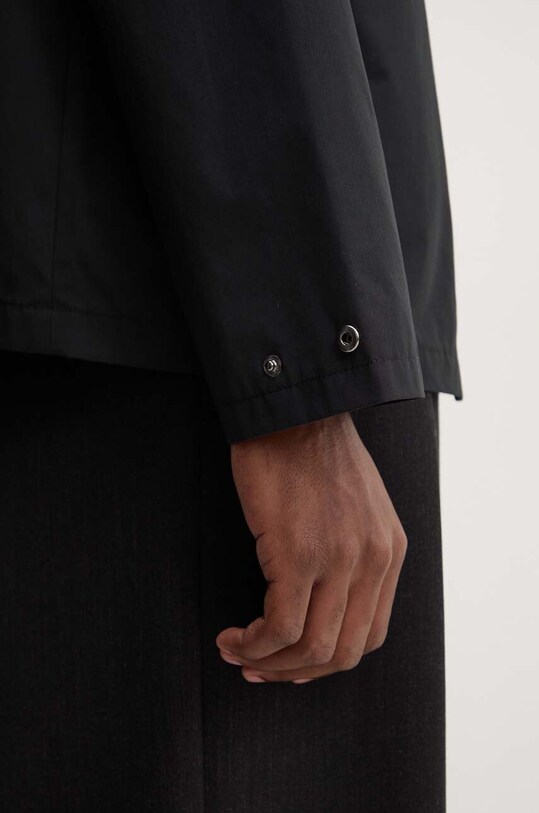A.P.C. geacă cu aspect de cămașă blouson regis PSAJB.H02960 negru