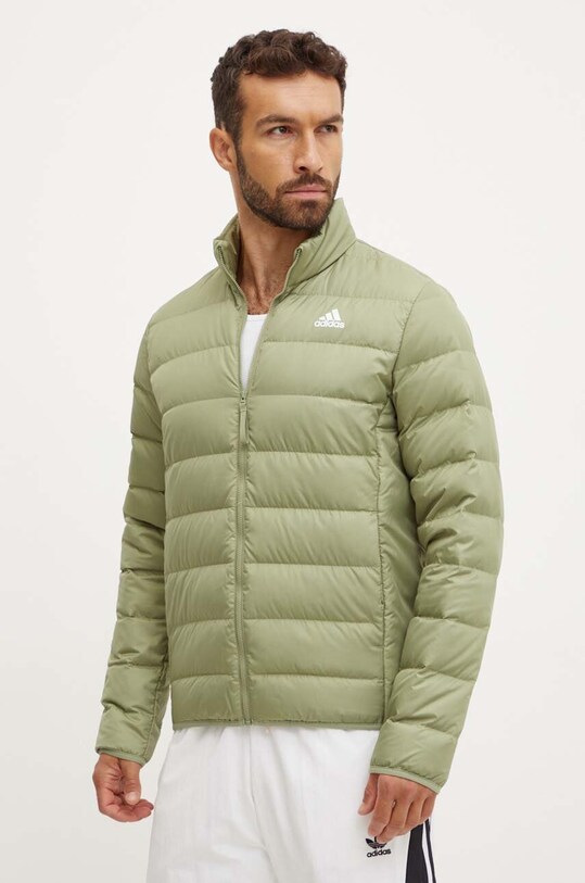adidas geaca de puf Essentials cu captuseala verde IX8912