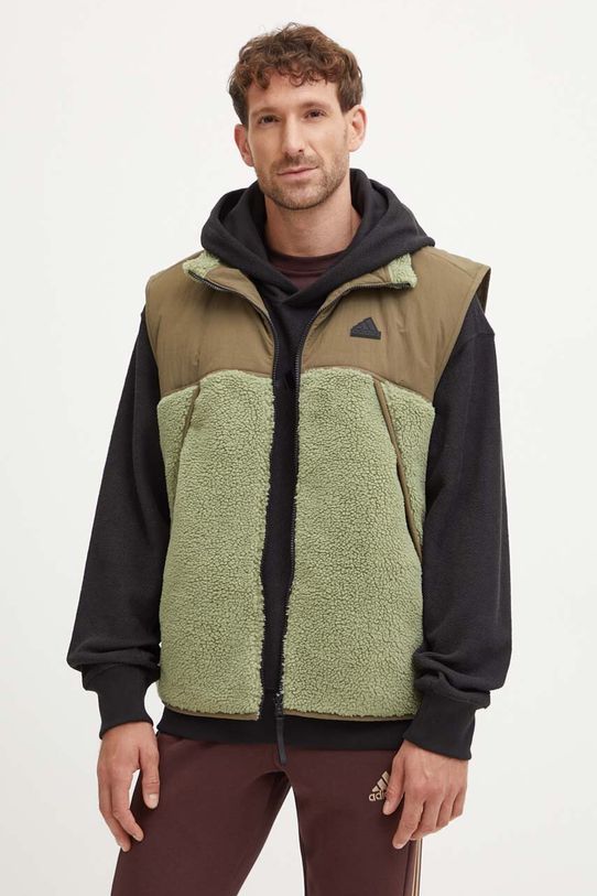adidas bezrękawnik dwustronny City Escape IZ4659 zielony AW24