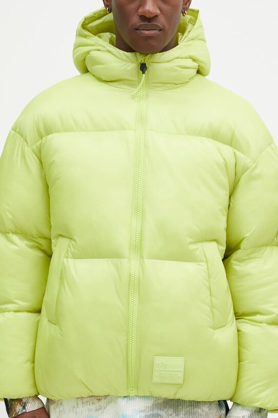 Яке Alpha Industries Cloud Puffer Bomber зелен 148130