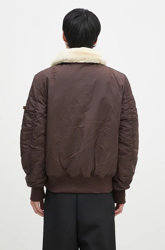 Clothing Alpha Industries bomber jacket Injector III 143104 brown
