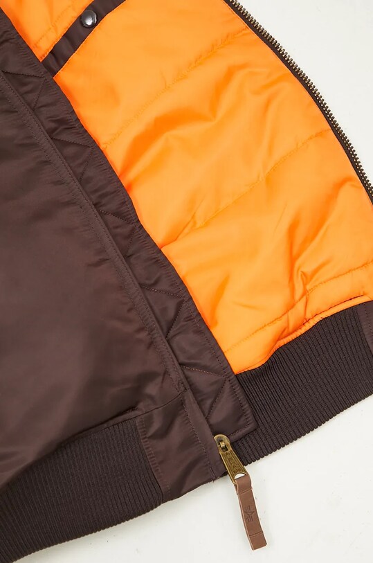 Alpha Industries kurtka bomber MA-1 VF 59 191118 brązowy