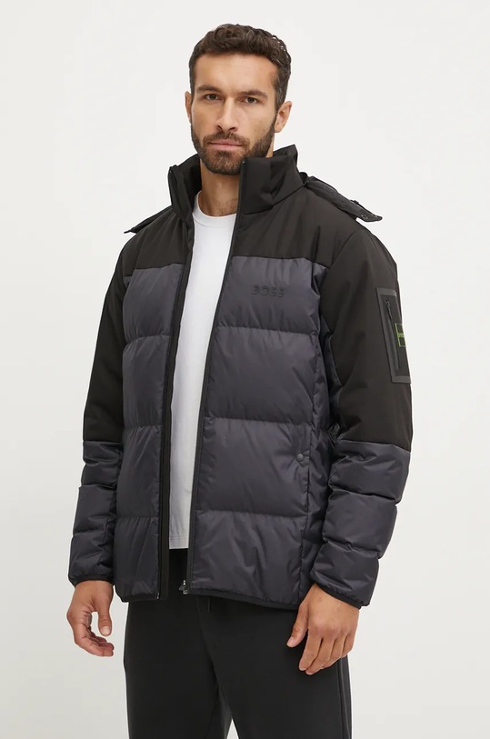 Pernata jakna Boss Green Planet friendly mornarsko plava 50522660